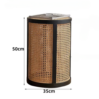 size dimensions of rattan  coffee table