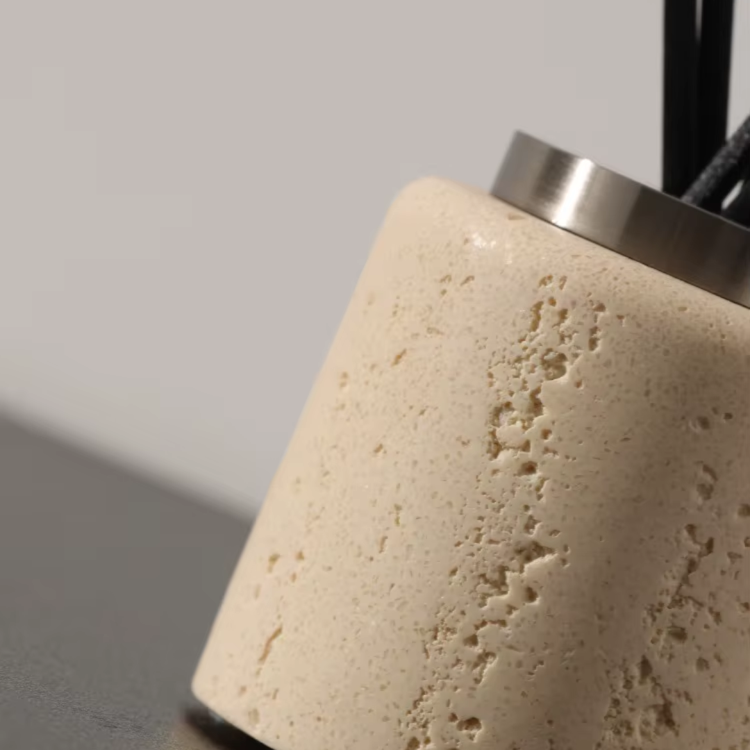 Clay Diffuser Bottle Holder close up