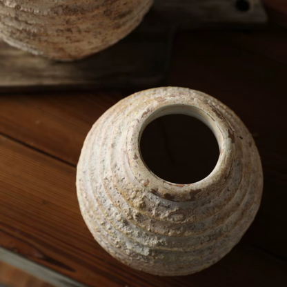 Concrete Beige Ceramic Vase