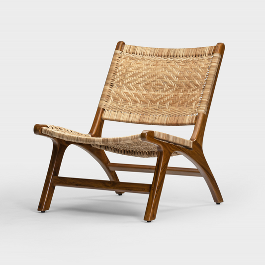 Indoor Rattan Woven Armchair