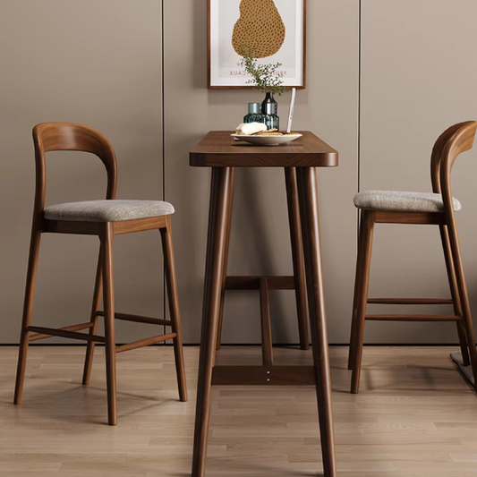 Luxury Kitchen Bar Stools With Backs styled  on a breakfast bar