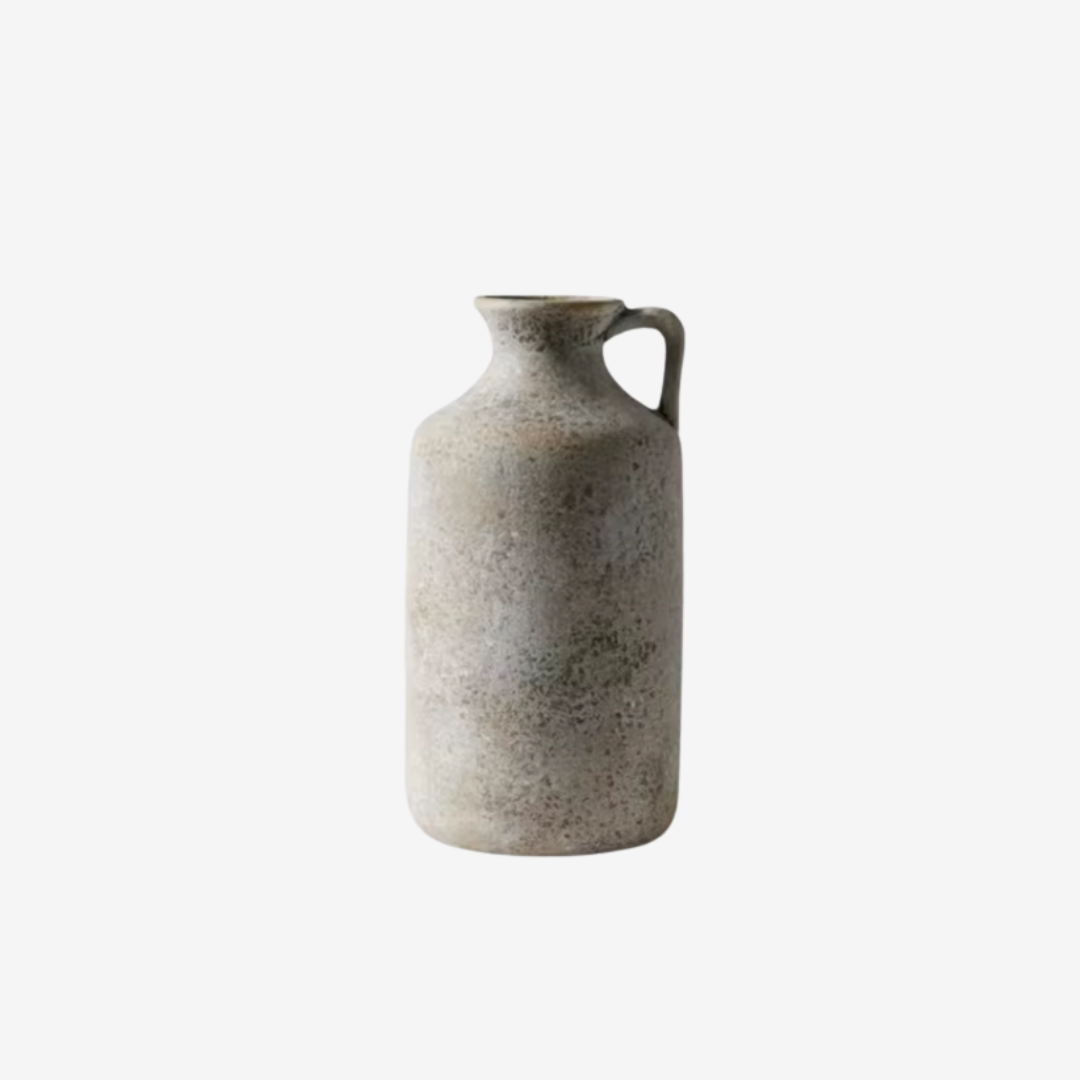 Stone Textured Rustic Vase