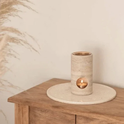 Travertine Stone Essential Oil Burner