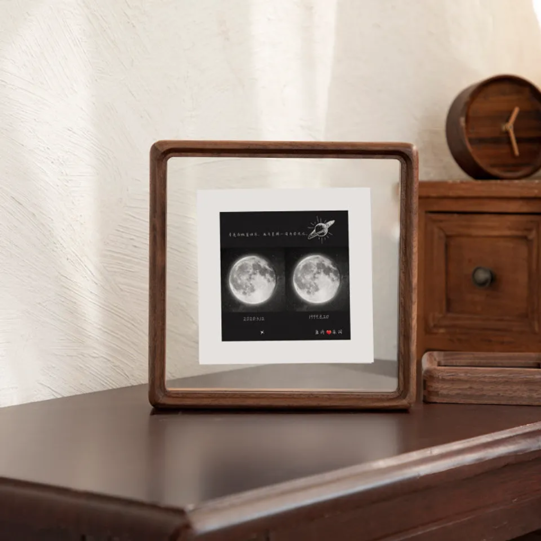 dark Walnut wooden picture frames 