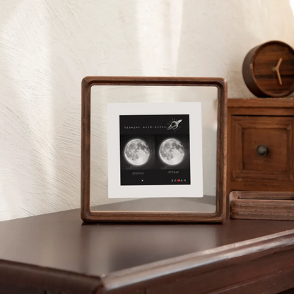 dark Walnut wooden picture frames 